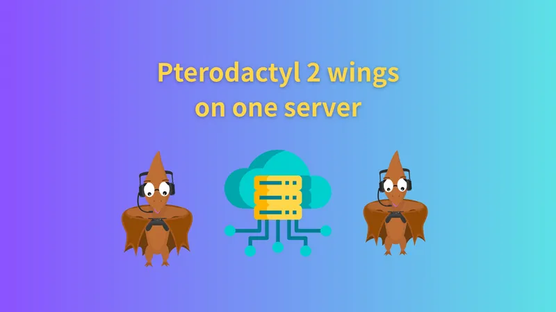 如何同主機多開 Pterodacty Wings